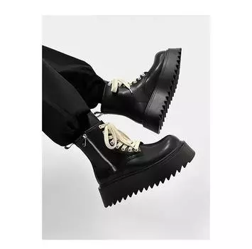 2025 British style zipper Chelsea boots men s motorcycle boots autumn and winter leather high-top thick-soled snow boots 38