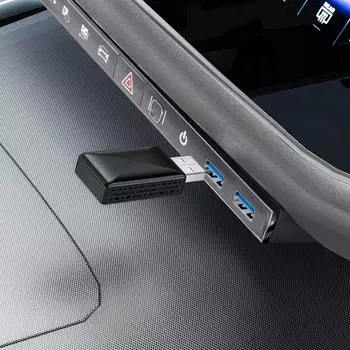 2025 Car Android Auto Wireless Carplay Wired To Wireless Adapter Smart Dongle Carplay Ai Box Adapter For lPhone Plug And Play