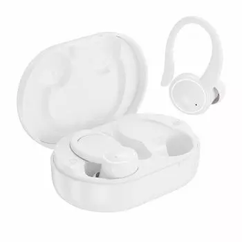 2025 Частная модель новые беспроводные спортивные наушники tws подвесные наушники ENC двойная маркировка шумоподавление водонепроницаемые велосипедные Bluetooth белый