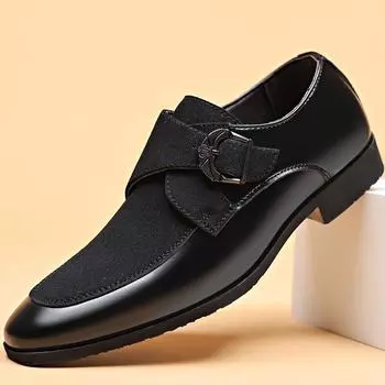 2025 Classic Men Pu Leather Shoes Luxury Brand Men Business Dress Shoes Wedding Party Man Slip-On Casual Shoes Loafers Plus38-48 38