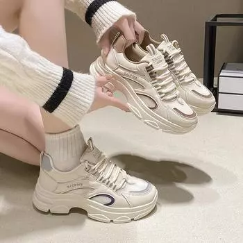 2025 Douyin light luxury high quality brick and mortar store hollow single net sports shoes women s shoes four seasons sports outdoor running shoes 35
