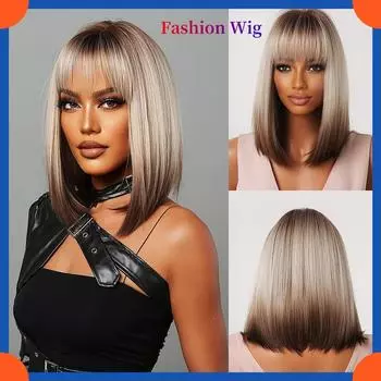 2025 Европейский и Американский Модный Парик Длинный Прямой Парик Для Женщин