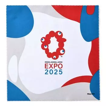 2025 Expo Glasses Cleaning Microfiber Official Goods Osaka Kansai Expo EXPO2025 Симпатичные стильные очки с изображением персонажей MY5150CS 99 A [CHARMANT] Осака/Кансай