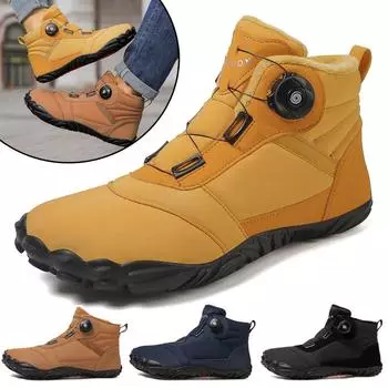 2025 Fashionable Men s Ankle Boots Turn Buckle Snow Shoes for Men and Women Waterproof and Warm Hiking Shoes for Outdoor Sports 36