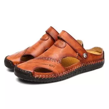 2025 foreign trade outdoor travel sandals men s shoes summer casual shoes men s bag head beach shoes 38