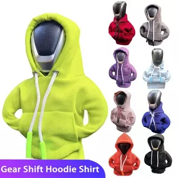 2025 Gear Shift Hoodie Cover Gear Shift Cover Gear Handle Decoration Подходит для ручного и автоматического универсального автомобильного рычага переключения передач Внутренний декор