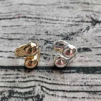 2025 геометрическое кольцо ниша дизайн свет роскошь высококачественные аксессуары 1 No. 6 серебряный