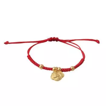 2025 год змеи счастливый красный браслет из веревки китайский стиль змея плетеная женская ручная бижутерия подарок Fas B1D2 A-1pcs