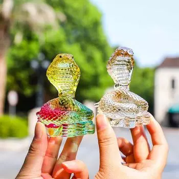 2025 год змеи статуэтка имитация хрустальных змеиных украшений скульптура статуэтка китайский стиль столешница счастливый новогодний подарок