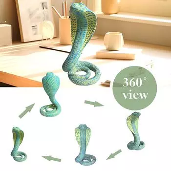 2025 год змеи, статуэтка, имитация змеи, украшения из смолы, статуя для гостиной, стола, полки, украшения дома A2