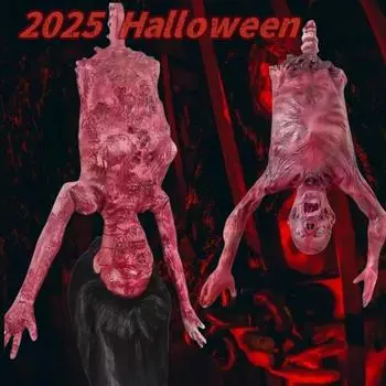 2025 Хэллоуин Дом с привидениями Ужасы Реквизит Украшение комнаты побега Мужчины Женщины Манекены Гниющий Обугленный Поддельный Зомби Тело