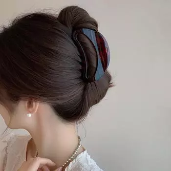 2025 High-End ретро французская заколка в форме полумесяца и зажим в виде акулы