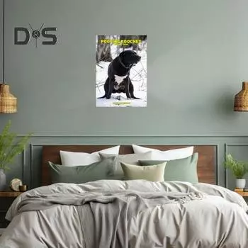 2025 Какающие Собаки Настенный Календарь Забавный Подарок Шутка Календарь Какашек Щенка Семейный Офис Ежедневный Планировщик Расписания Для Любителей Собак Dog