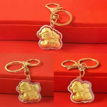 2025 китайский брелок год зодиака змея кулон украшение змея сувенир подарок для моего друга кошелек рюкзак аксессуары A2