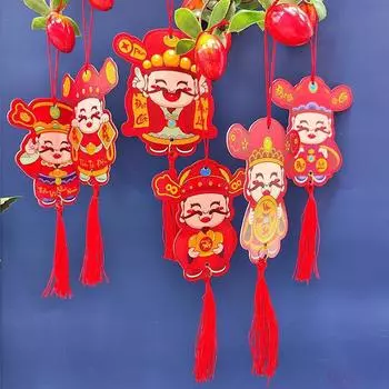 2025 Китайский стиль Новогоднее украшение Весенний фестиваль Подвесной кулон Новоселье Подвесной орнамент Новогодний подарок Домашний декор