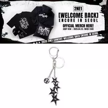 2025 Концерт 2NE1 ДОБРО ПОЖАЛОВАТЬ НА БИС в СЕУЛЕ Брелок с символом