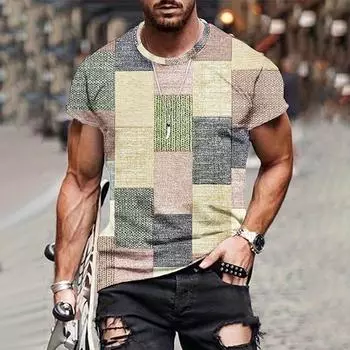 2025 Красивая удобная футболка с короткими рукавами для настольного тенниса на открытом воздухе, модная мужская спортивная футболка для тренировок и фитнеса S