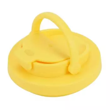 2025 Крышка для чашки молочного чая Термоизоляция Портативная ручка Герметичная Телескопическая соломинка Двухслойная соломенная чашка Аксессуары лимонно-желтый