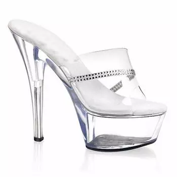 2025 летние односложные новые классные тапочки на тонком каблуке простые женские туфли со стразами на высоком каблуке 34 белый