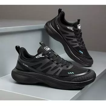 2025 Летние женские сетчатые кроссовки, дышащие туфли на платформе без застежек, легкие повседневные туфли для прогулок на открытом воздухе с нескользящей подошвой для женщин 36