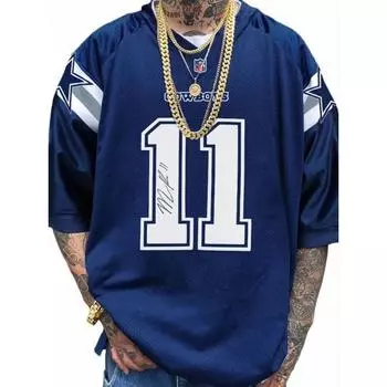 2025 Летняя американская уличная футболка с V-образным вырезом, мужская повседневная спортивная одежда большого размера с регланами, персонализированные топы для пар S синий