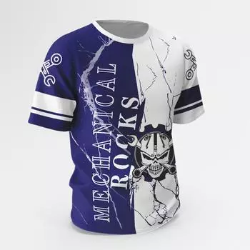 2025 Летняя мода Новый стиль 3D-печатная мужская и женская футболка Повседневная футболка с принтом S белый