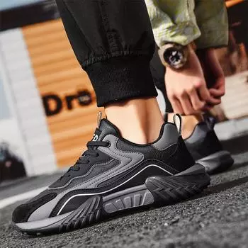 2025 летняя молодежная мужская кожаная обувь, новая мужская повседневная обувь, модная спортивная обувь 39