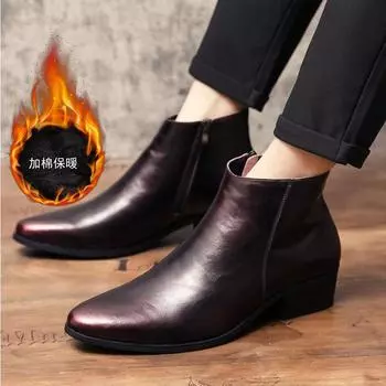 2025 летняя новая повседневная модная дышащая кожаная обувь молодежная уличная нескользящая хлопковая мужская обувь 37