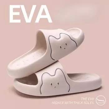 2025 Лето Новые Нескользящие Тапочки Для Пары В Ванной Комнате Сандалии 40-41 коричневый