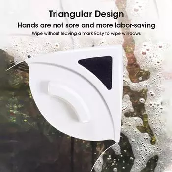 2025 Магнитный очиститель окон Бытовой офисный специальный инструмент для мытья стеклянных окон Автоматический сброс воды Двухслойный стеклоочиститель