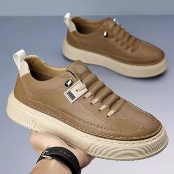 2025 Men s original design thick soled comfortable shoes fashion casual sports shoes comfortable walking shoes 44