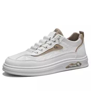 2025 Men s Shoes Spring/Summer New Soft-soled Small White Shoes Men s Casual Sports Non-slip Work Board Shoes 39 зелёный