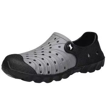 2025 Men s Summer Shoes Sandals Men s Outdoor Comfortable Anti Slip Tear Sandals Hollow Breathable Shoes Fashion Beach Slippers 40