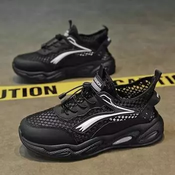 2025 men s summer wear hollow breathable non-slip waterproof platform platform casual shoes men s seaside sports beach shoes 39