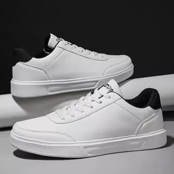 2025 Men White Shoes Couple Casual Skateboard Shoes Comfortable Sneakers Lightweight Walking Women Tenis Shoes Plus Size 36-46 36 красный