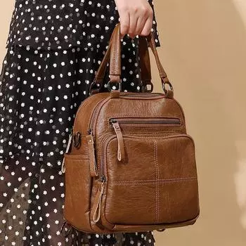 2025 Многокарманный рюкзак и сумка для мам с несколькими отделениями