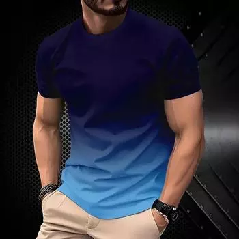 2025 модная полосатая футболка для мужчин с коротким рукавом и принтом, повседневная уличная мужская футболка большого размера, мужская винтажная трендовая одежда S
