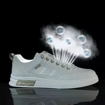 2025 Модные мужские туфли на толстой подошве, дышащие белые туфли, кроссовки для отдыха, мужские универсальные лоферы на плоской подошве, мужские zapatillas hombre 39