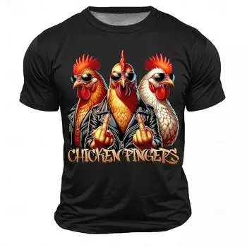 2025 Мужская футболка с 3D-принтом, свободная повседневная мужская одежда, уличная одежда с круглым вырезом и коротким рукавом, мужская одежда S