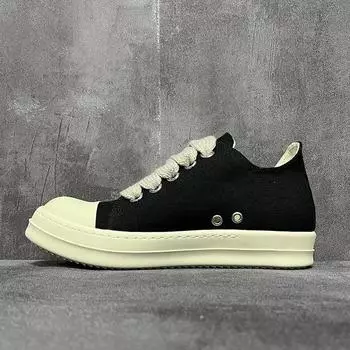 2025 Мужская повседневная обувь Холщовая Женская Роскошные Кроссовки Гигантская Шнуровка Хай-стрит Осень Черный Дизайнерские Кроссовки для Ходьбы 35