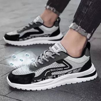 2025 мужские кроссовки модные легкие дышащие повседневные спортивные туфли с простым сцеплением фитнес теннис пара спортивная обувь 39 зелёный