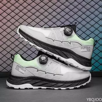 2025 Мужские повседневные кроссовки Новые мужские роскошные модные кроссовки с пряжкой-крутилкой Нескользящие дышащие повседневные кроссовки для спорта на открытом воздухе 39