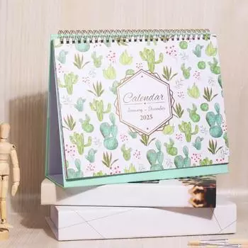 2025 Настольный календарь 12 месяцев Настольный перекидной календарь Настольный календарь Планировщик на каждый день разноцветный