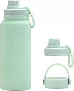 2025 New 1/3/5PCS 32OZ Mug 304 stainless steel double layer ice bar cup American style car cup with carry buckle space pot 32OZ