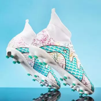 2025 new adult football shoes men s AG long nails boys students TF broken nails women s training shoes youth 33