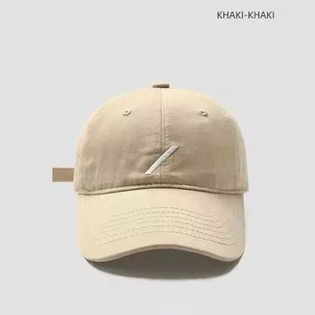 2025 New Baseball Cap Wide Brim Big Face Small Men s and Women s Easiest for Match Big Head Circumference Sunshade Casual Peaked Cap Khaki One size