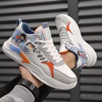 2025 new basketball trendy shoes men s casual mesh sports shoes Korean version versatile running shoes foreign trade manufacturer 39