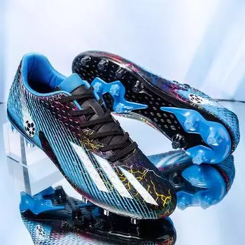 2025 new breathable Falcon X20 adult children s football shoes boys students long nails AG broken nails men and women 32