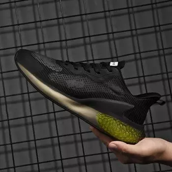 2025 new breathable mesh casual shoes men s shoes Guochao lightweight white sports shoes fashionable running shoes 39 белый