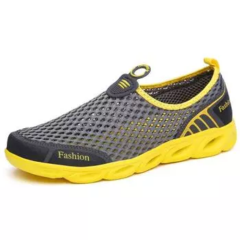 2025 new breathable mesh running shoes, wading shoes, creek walking shoes, men s and women s non-slip outdoor sports running shoes 36